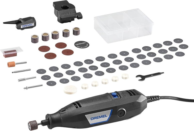 DREMEL 3100-2/60 Variable Speed Rotary Tool Kit- 2 Attachments and 60 Accessories, Ideal for a Variety of Crafting and DIY Projects- Cutting, Sanding, Grinding, Polishing, Drilling, and Engraving - Image 1